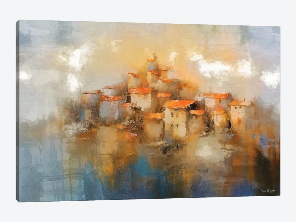 Italian Roof Tops XVI by Conor McGuire 1-piece Canvas Wall Art