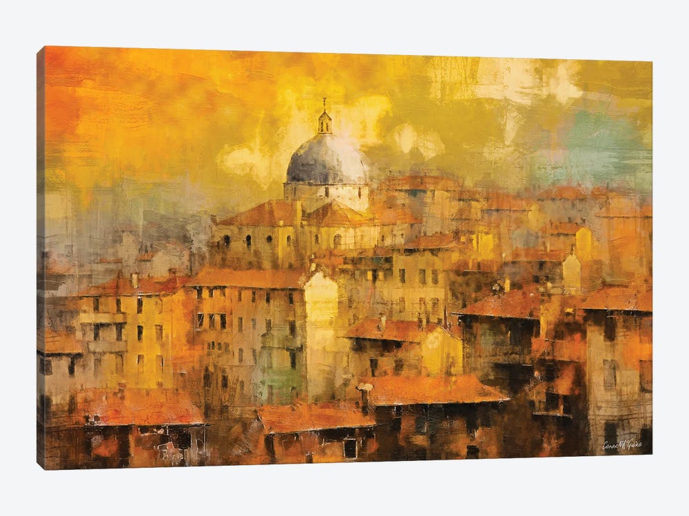 Italian Roof Tops V by Conor McGuire 1-piece Canvas Wall Art