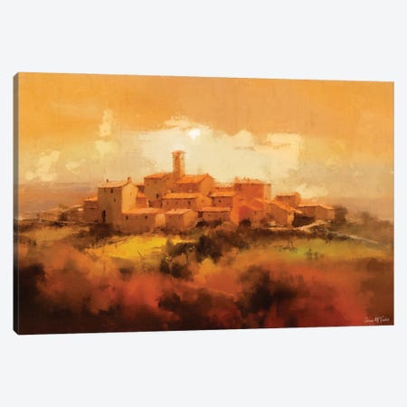 Italian Roof Tops XV Canvas Print #MGY112} by Conor McGuire Canvas Wall Art