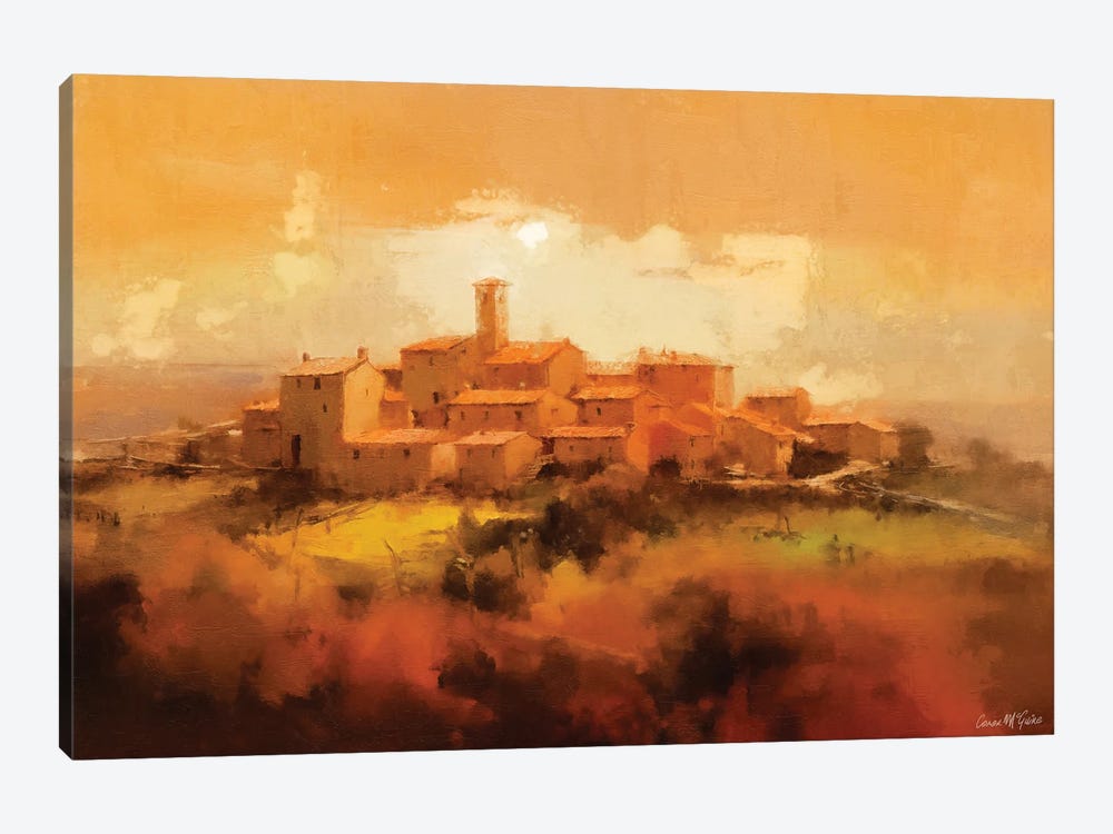 Italian Roof Tops XV by Conor McGuire 1-piece Canvas Wall Art