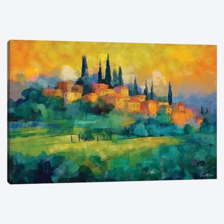 Italian Roof Tops XX Canvas Print #MGY114} by Conor McGuire Canvas Art Print