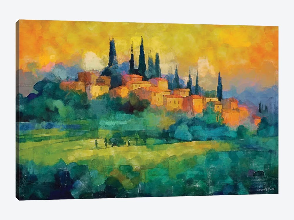 Italian Roof Tops XX by Conor McGuire 1-piece Canvas Wall Art