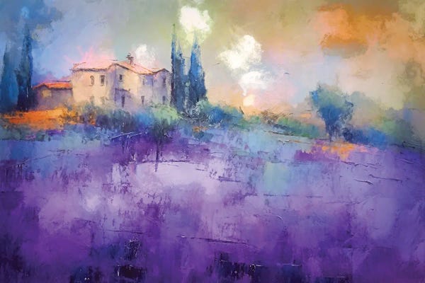 Purple: Tuscany VI by Conor McGuire