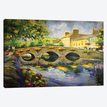 Westport Mall, County Mayo Canvas Print #MGY12} by Conor McGuire Canvas Print
