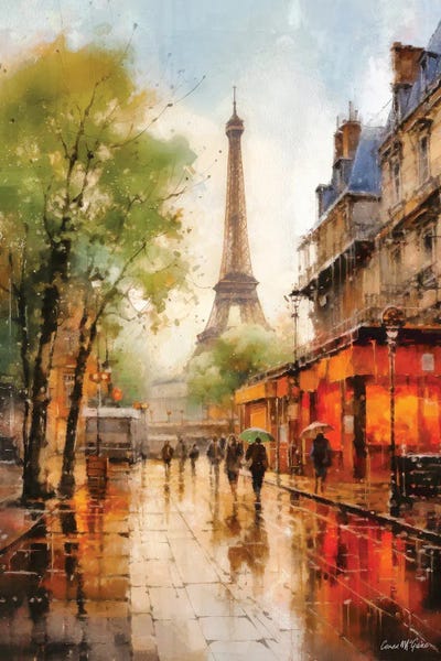 Landmarks & Attractions: Paris Streets II by Conor McGuire