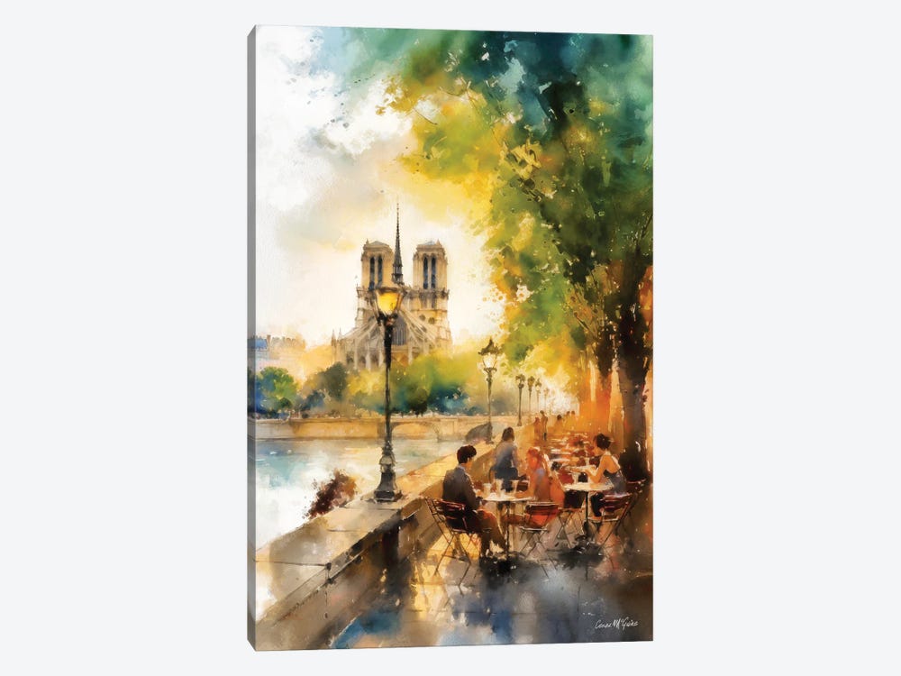 Paris Streets VIII by Conor McGuire 1-piece Canvas Print