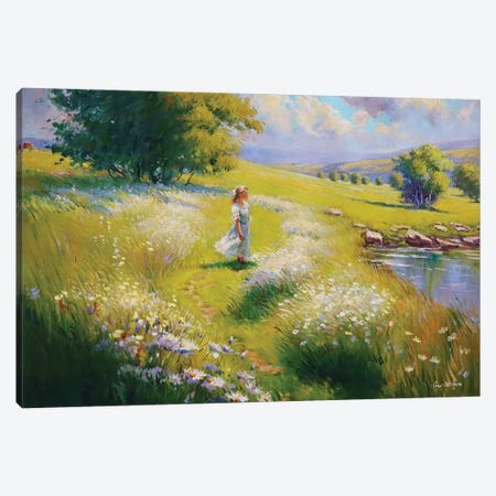 A Perfect Day Canvas Print #MGY14} by Conor McGuire Canvas Art