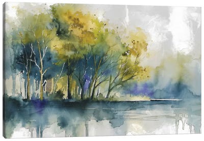 Autumn Trees II Canvas Art Print - Conor McGuire