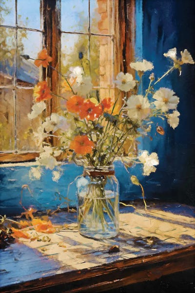 Astral Blue: Summer Window II by Conor McGuire