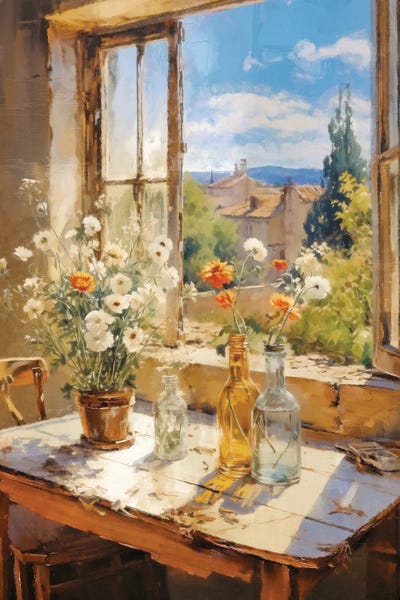 Big Prints & Large Wall Art - Canvas Prints: Summer Window III by Conor McGuire