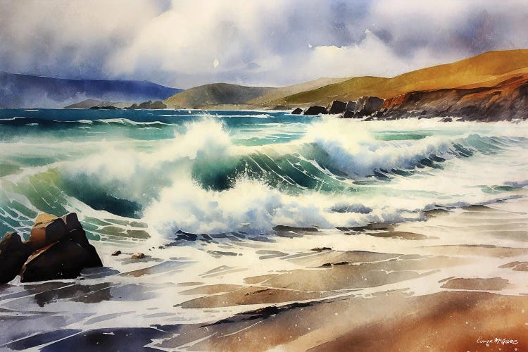 Achill Surf by Conor McGuire wall art