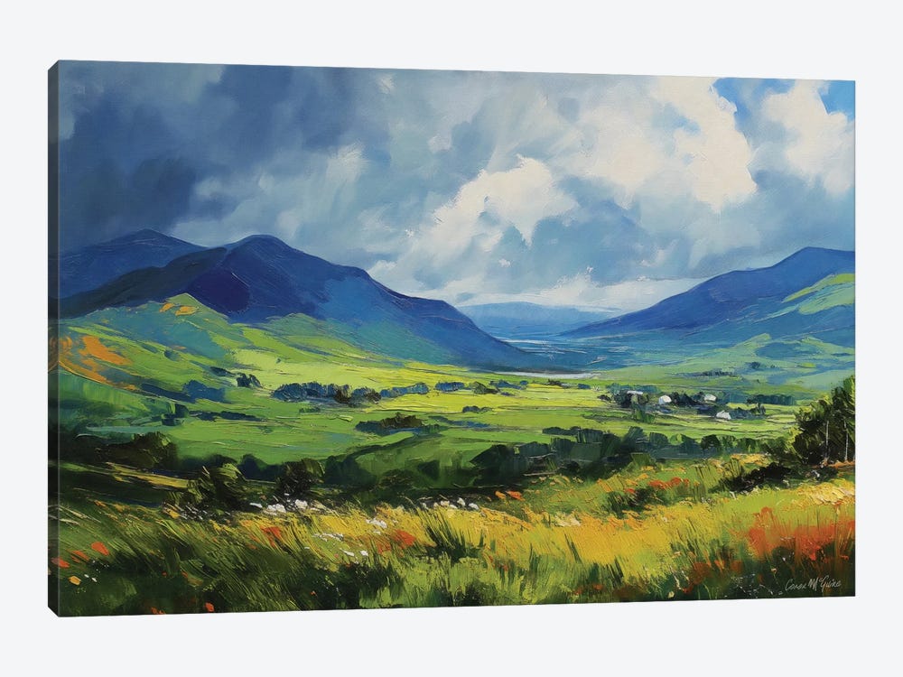 Connemara Fields II by Conor McGuire 1-piece Canvas Artwork