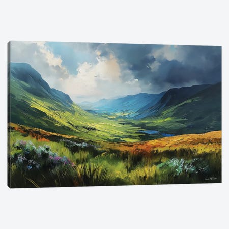 Connemara Fields X Canvas Print #MGY177} by Conor McGuire Canvas Print