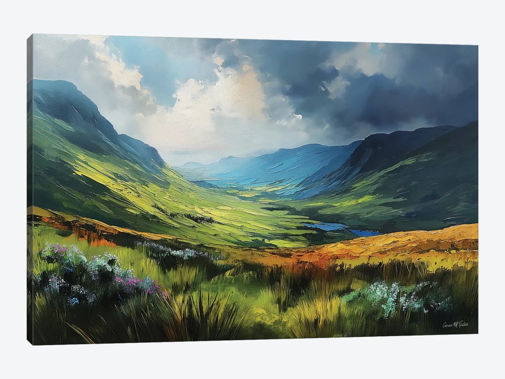 Connemara Fields X by Conor McGuire 1-piece Canvas Art Print