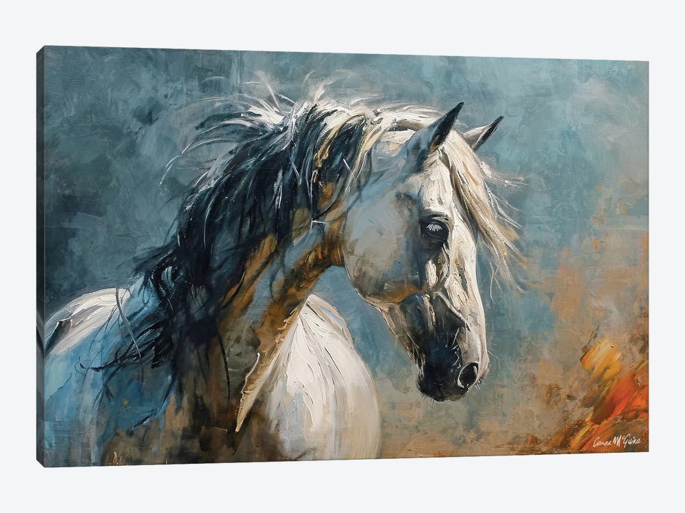 Arabian Horse Head I by Conor McGuire 1-piece Canvas Artwork