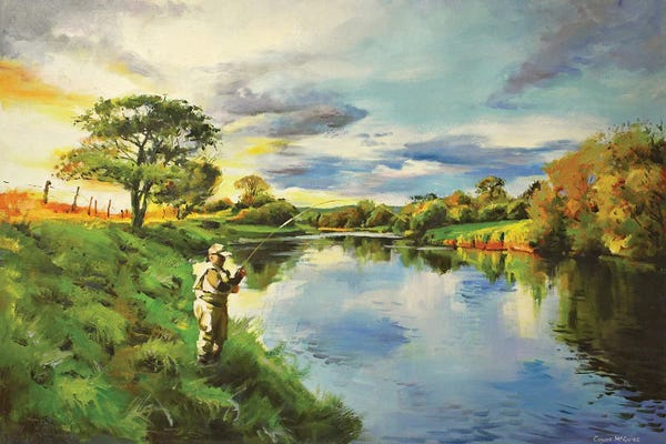 Ireland: Bend On The River Moy, County Mayo by Conor McGuire