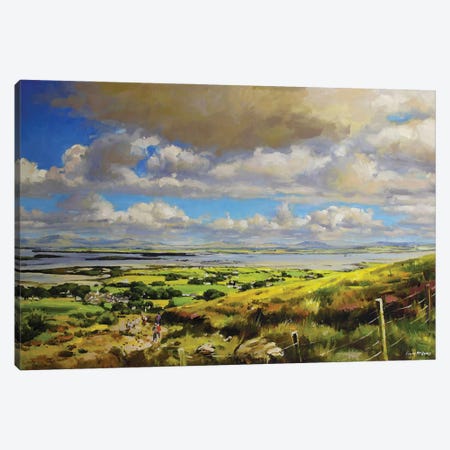 View Of Clew Bay From Croagh Patrick, County Mayo Canvas Print #MGY18} by Conor McGuire Art Print