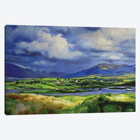 Connemara Fields Canvas Print #MGY19} by Conor McGuire Canvas Art Print