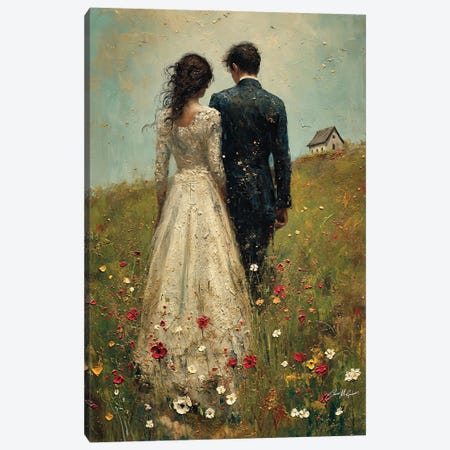 Just Married II Canvas Print #MGY209} by Conor McGuire Canvas Art
