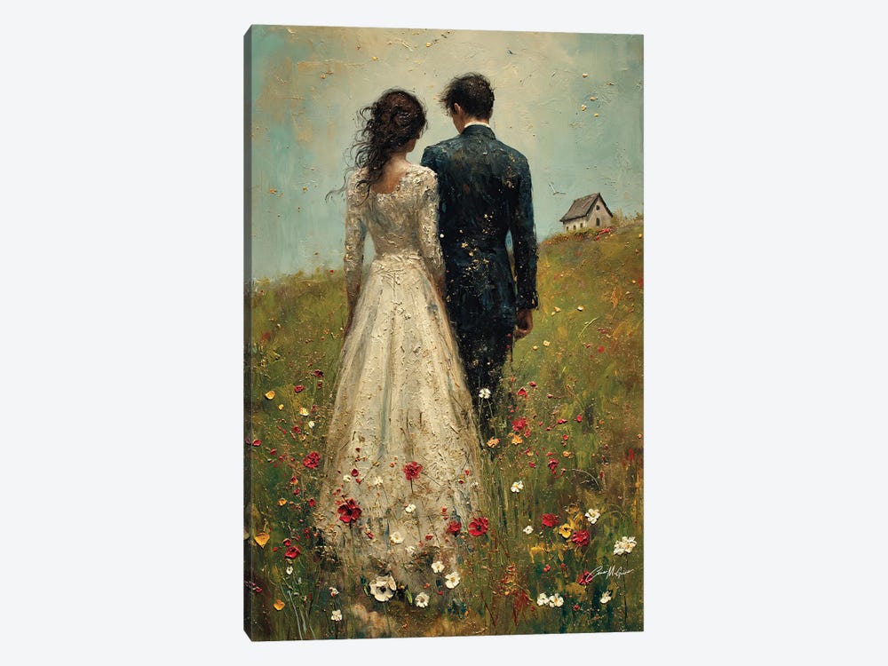 Just Married II by Conor McGuire 1-piece Canvas Wall Art