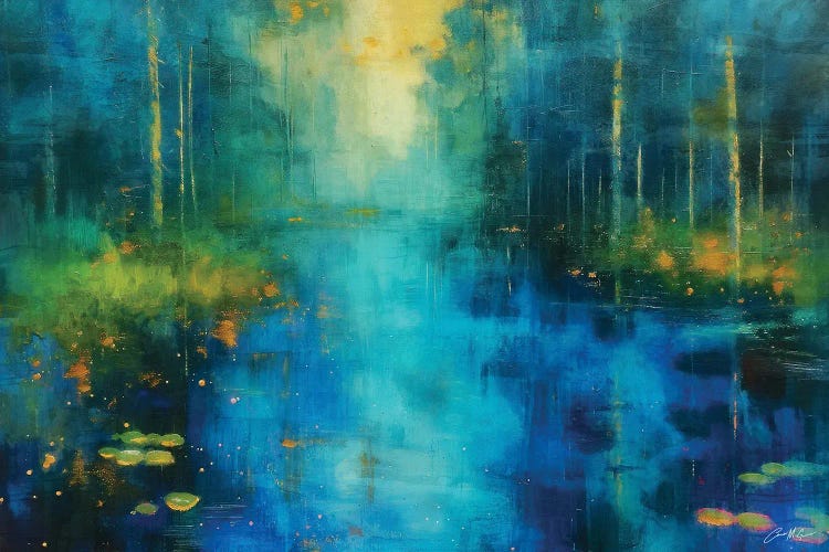 Symphony In Blue by Conor McGuire wall art