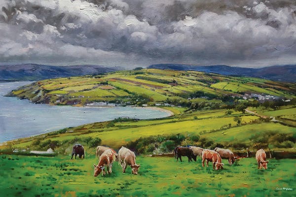 Cottagecore Goes Coastal: Cushendon Hills by Conor McGuire