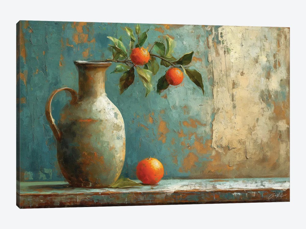 Oranges And Urn by Conor McGuire 1-piece Art Print