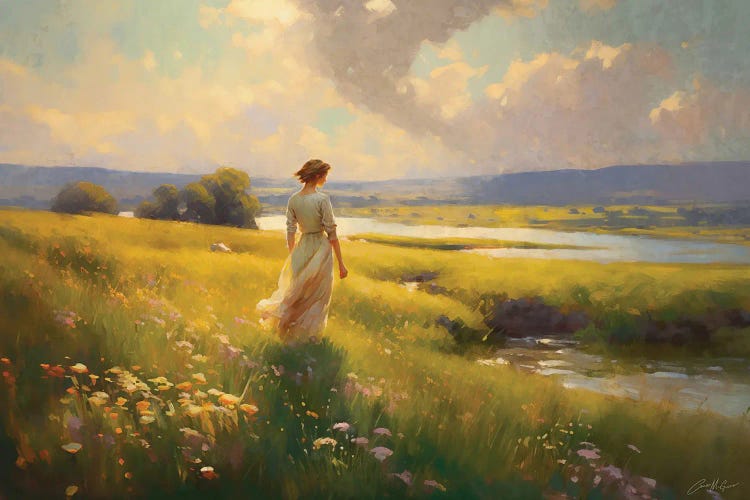 An Evening Walk by Conor McGuire wall art