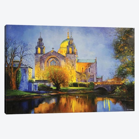 Galway City Cathedral Canvas Print #MGY26} by Conor McGuire Art Print
