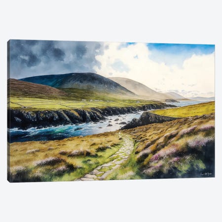 Achill Inlet Canvas Print #MGY2} by Conor McGuire Canvas Art Print