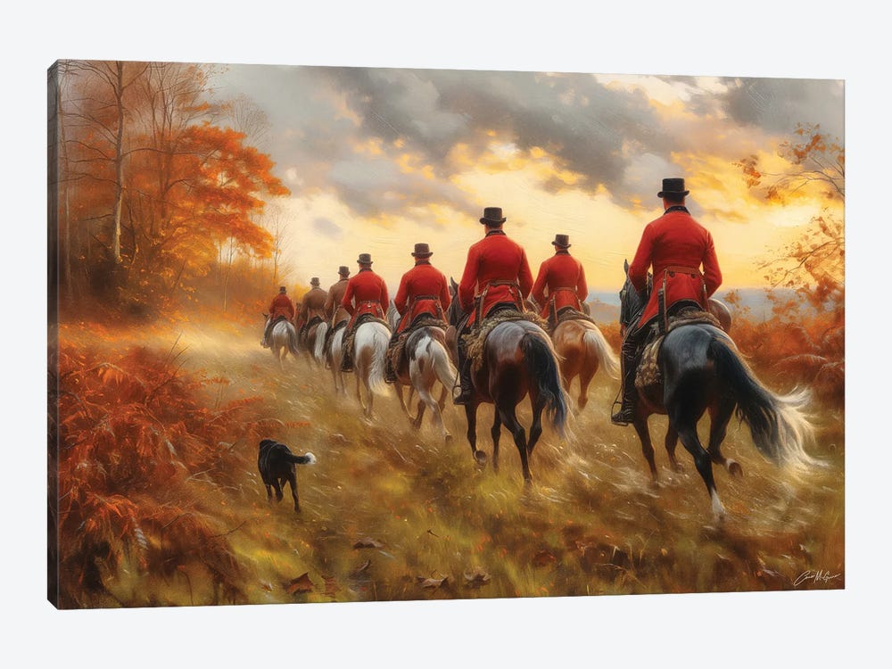 The Hunting Party by Conor McGuire 1-piece Canvas Art Print