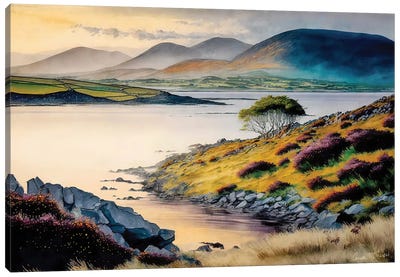 County Kerry Shoreline Canvas Art Print - Conor McGuire