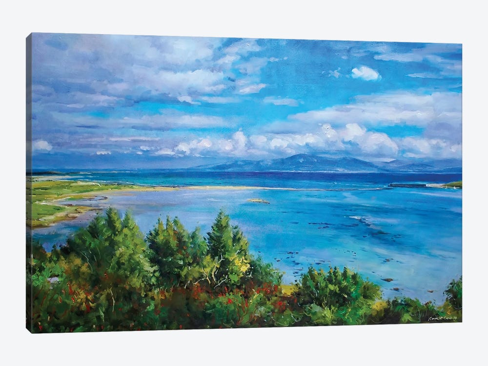 View Of Clew Bay From Mullranny, County Mayo by Conor McGuire 1-piece Canvas Print