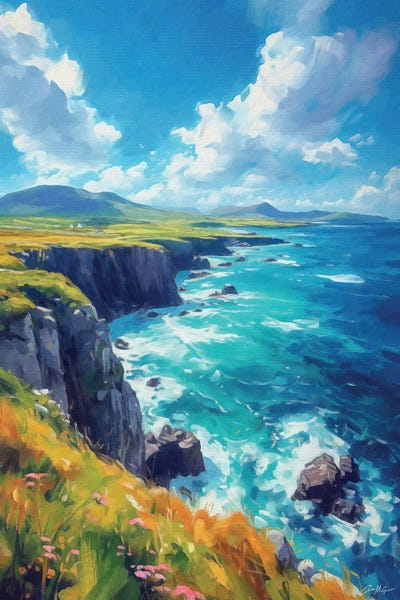 Cliffs: Wild Atlantic Surf by Conor McGuire