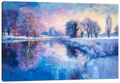 Winter Snows Canvas Art Print