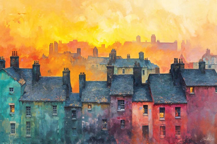 Victorian Tenements by Conor McGuire wall art
