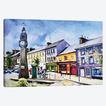 Westport Clock, County Mayo Canvas Print #MGY37} by Conor McGuire Canvas Art