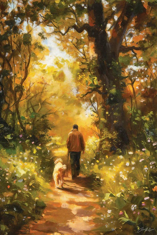 A Walk In The Woods by Conor McGuire wall art