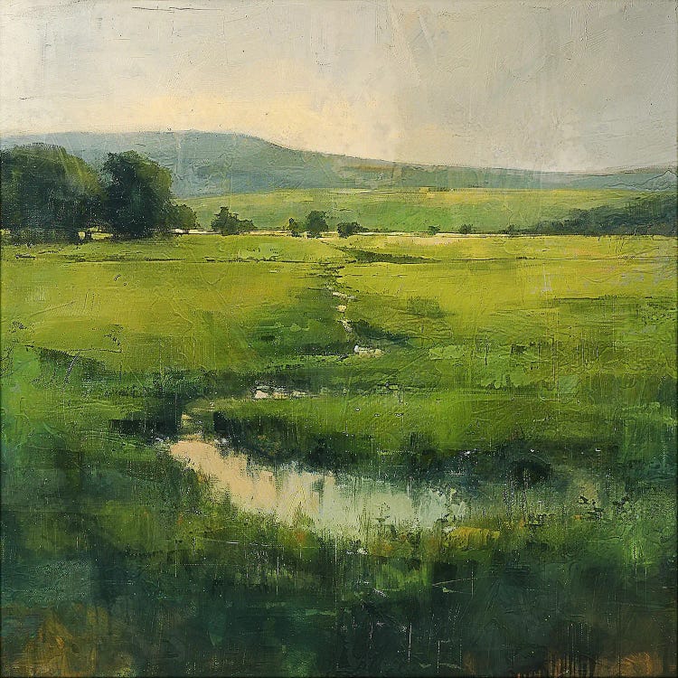 The Green Fields Of County Mayo by Conor McGuire wall art