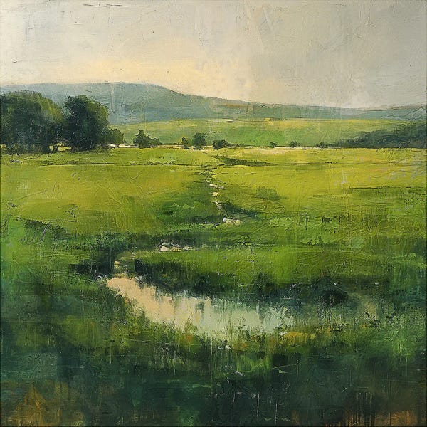 Ireland: The Green Fields Of County Mayo by Conor McGuire