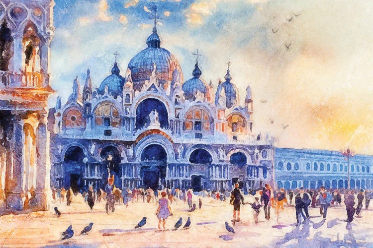 St. Mark's Square, Venice by Conor McGuire wall art