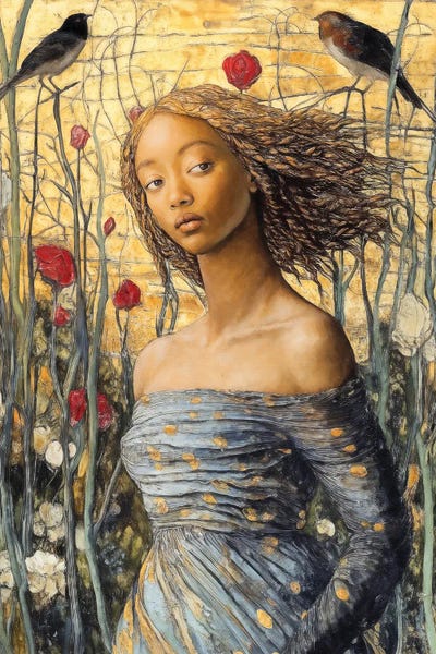 Botticelli Gold by Conor McGuire canvas print