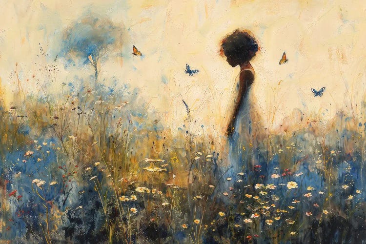 Butterfly Meadow by Conor McGuire wall art