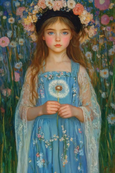 Conor McGuire: Dandelion Girl by Conor McGuire