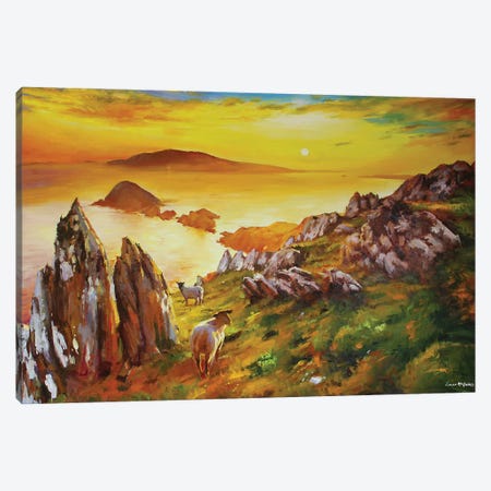The Blasket Island, Kerry Canvas Print #MGY42} by Conor McGuire Canvas Art