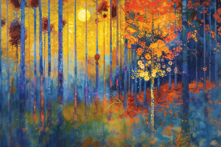 Midnight Forest IV by Conor McGuire wall art