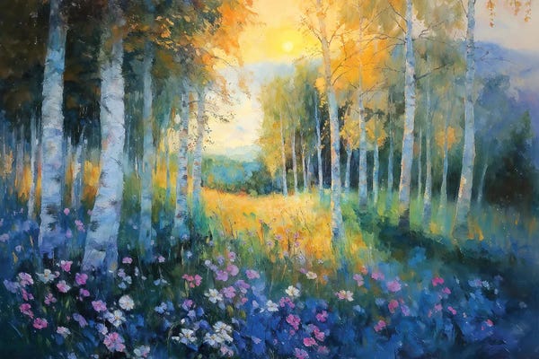 Wildflowers In The Shade