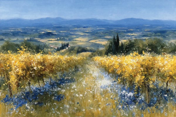 Vineyards: Autumn Vines by Conor McGuire