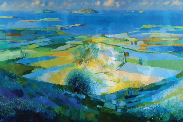 Countrysides: Clew Bay Abstract by Conor McGuire