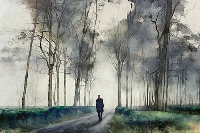 Canvas Print: Mystic Stroll by Conor McGuire - thumbnail